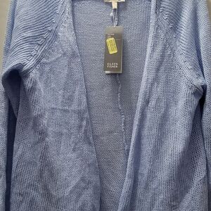Eileen Fisher Women's Light Blue Cardigan